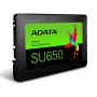 ADATA | Ultimate SU650 | 256 GB | SSD form factor 2.5"" | SSD interface SATA 6Gb/s | Read speed 520 MB/s | Write speed 450 MB/s - 3